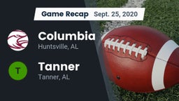 Recap: Columbia  vs. Tanner  2020