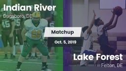 Matchup: Indian River vs. Lake Forest  2019