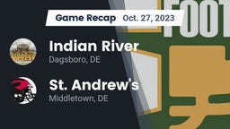 Recap: Indian River  vs. St. Andrew's  2023