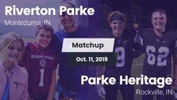 Matchup: Riverton Parke vs. Parke Heritage  2019