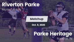 Matchup: Riverton Parke vs. Parke Heritage  2020