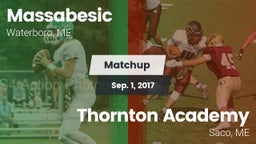 Matchup: Massabesic vs. Thornton Academy 2017