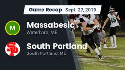 Recap: Massabesic  vs. South Portland  2019