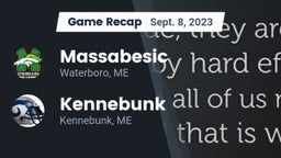 Recap: Massabesic  vs. Kennebunk  2023