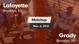 Matchup: Lafayette vs. Grady  2016