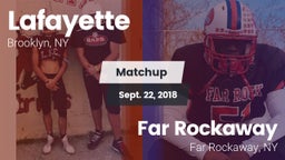 Matchup: Lafayette vs. Far Rockaway  2018
