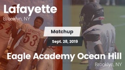 Matchup: Lafayette vs. Eagle Academy Ocean Hill 2019