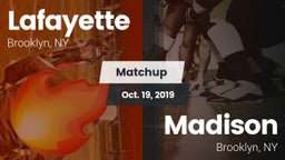 Matchup: Lafayette vs. Madison  2019