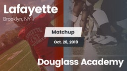 Matchup: Lafayette vs. Douglass Academy 2019