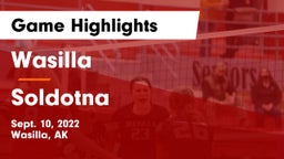 Wasilla  vs Soldotna  Game Highlights - Sept. 10, 2022
