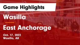 Wasilla  vs East Anchorage  Game Highlights - Oct. 17, 2022