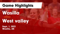 Wasilla  vs West valley  Game Highlights - Sept. 1, 2023