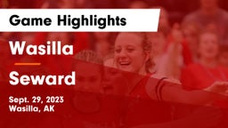 Wasilla  vs Seward  Game Highlights - Sept. 29, 2023