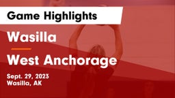 Wasilla  vs West Anchorage  Game Highlights - Sept. 29, 2023