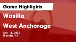 Wasilla  vs West Anchorage  Game Highlights - Oct. 13, 2023