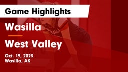 Wasilla  vs West Valley Game Highlights - Oct. 19, 2023