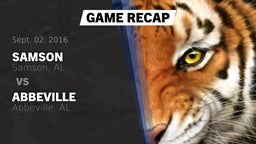 Recap: Samson  vs. Abbeville  2016