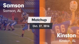 Matchup: Samson vs. Kinston  2016