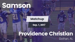 Matchup: Samson vs. Providence Christian  2017