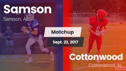 Matchup: Samson vs. Cottonwood  2017