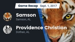 Recap: Samson  vs. Providence Christian  2017