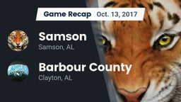 Recap: Samson  vs. Barbour County  2017