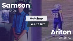 Matchup: Samson vs. Ariton  2017