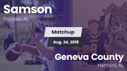 Matchup: Samson vs. Geneva County  2018