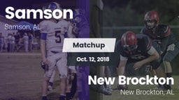 Matchup: Samson vs. New Brockton  2018