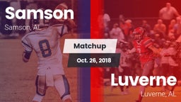 Matchup: Samson vs. Luverne  2018