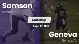 Matchup: Samson vs. Geneva  2019