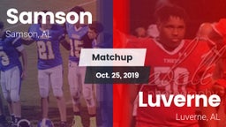 Matchup: Samson vs. Luverne  2019