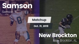 Matchup: Samson vs. New Brockton  2019