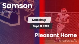 Matchup: Samson vs. Pleasant Home  2020