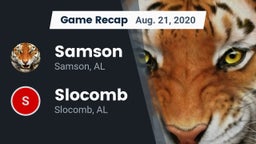 Recap: Samson  vs. Slocomb  2020