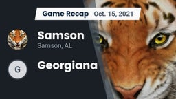 Recap: Samson  vs. Georgiana  2021