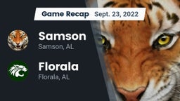 Recap: Samson  vs. Florala  2022