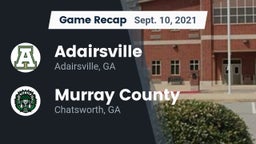 Recap: Adairsville  vs. Murray County  2021