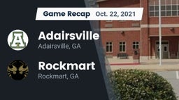 Recap: Adairsville  vs. Rockmart  2021