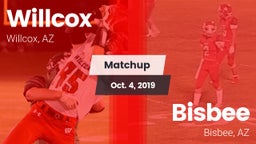 Matchup: Willcox vs. Bisbee  2019