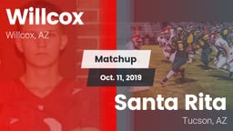 Matchup: Willcox vs. Santa Rita 2019