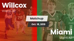 Matchup: Willcox vs. Miami  2019