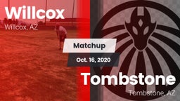 Matchup: Willcox vs. Tombstone  2020