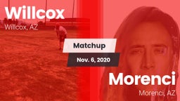 Matchup: Willcox vs. Morenci  2020