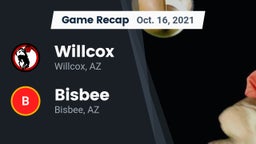 Recap: Willcox  vs. Bisbee  2021