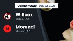 Recap: Willcox  vs. Morenci  2021