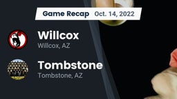 Recap: Willcox  vs. Tombstone  2022