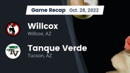 Recap: Willcox  vs. Tanque Verde  2022