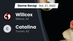 Recap: Willcox  vs. Catalina  2022