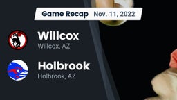 Recap: Willcox  vs. Holbrook  2022